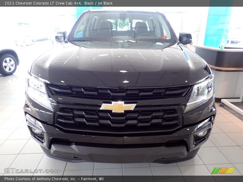 Black / Jet Black 2021 Chevrolet Colorado LT Crew Cab 4x4