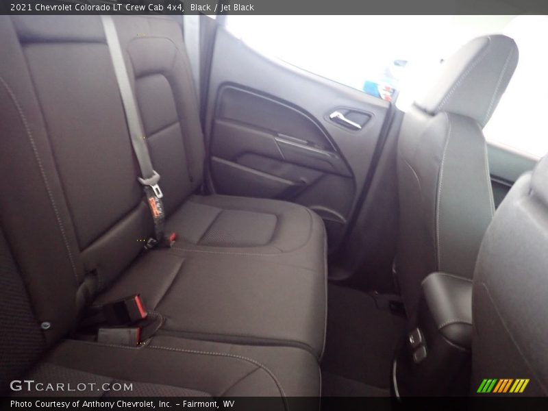 Rear Seat of 2021 Colorado LT Crew Cab 4x4