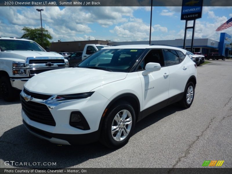 Summit White / Jet Black 2020 Chevrolet Blazer LT AWD