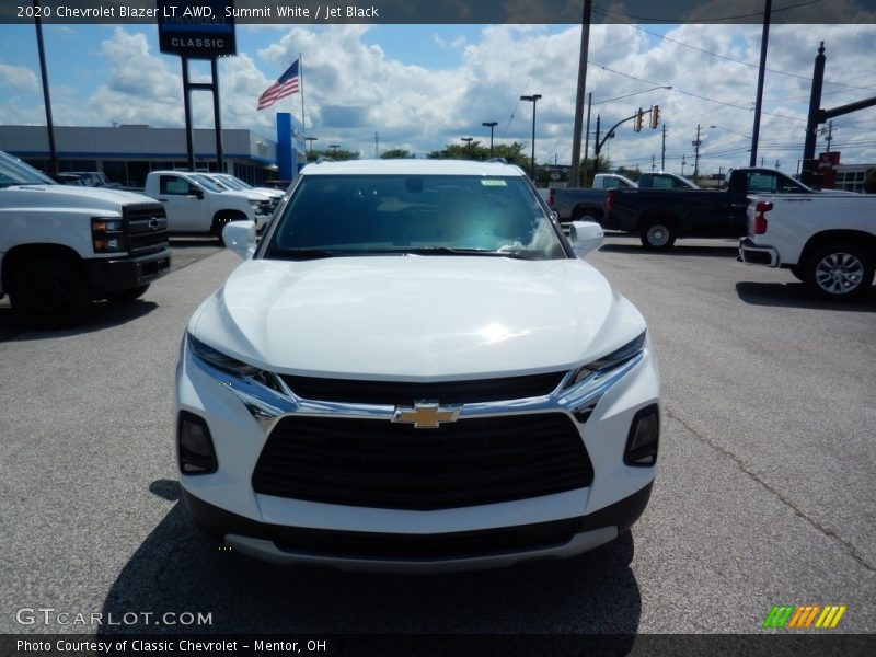 Summit White / Jet Black 2020 Chevrolet Blazer LT AWD