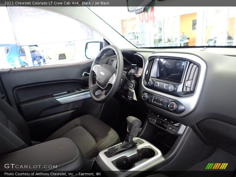 Black / Jet Black 2021 Chevrolet Colorado LT Crew Cab 4x4