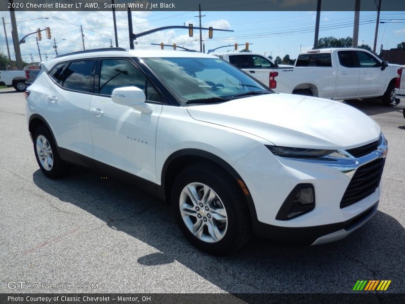 Summit White / Jet Black 2020 Chevrolet Blazer LT AWD