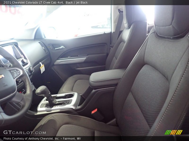 Black / Jet Black 2021 Chevrolet Colorado LT Crew Cab 4x4