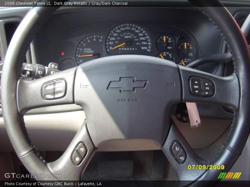 Dark Gray Metallic / Gray/Dark Charcoal 2006 Chevrolet Tahoe LS