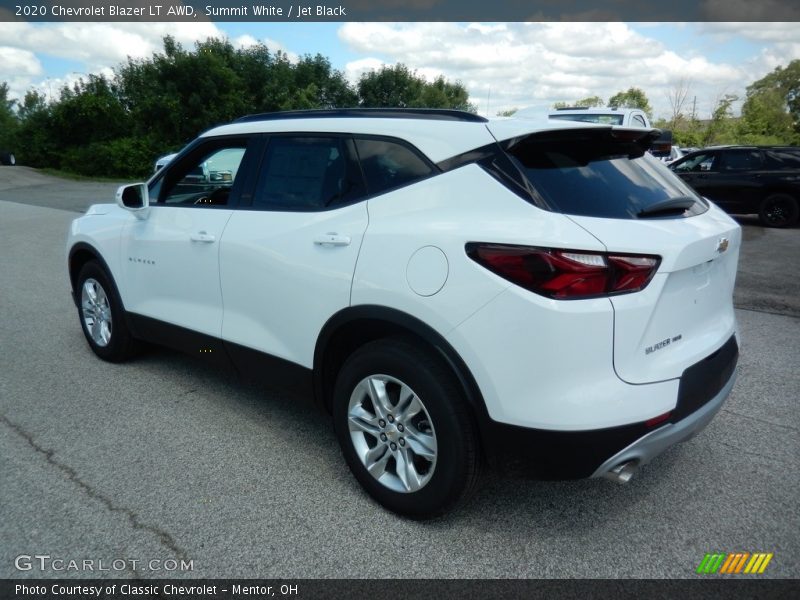 Summit White / Jet Black 2020 Chevrolet Blazer LT AWD