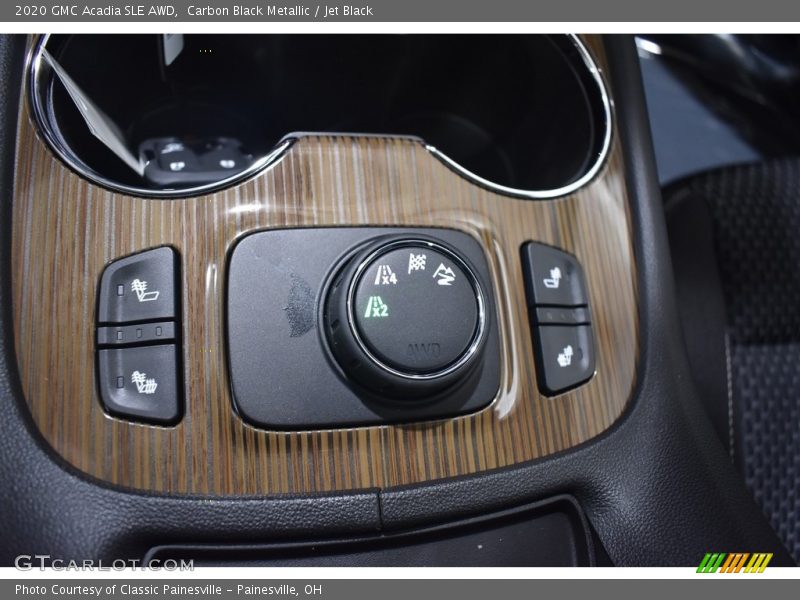 Carbon Black Metallic / Jet Black 2020 GMC Acadia SLE AWD