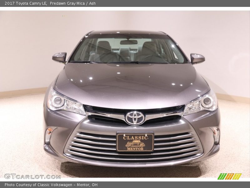Predawn Gray Mica / Ash 2017 Toyota Camry LE
