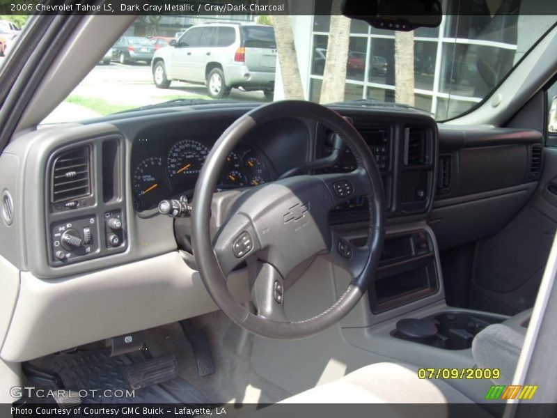 Dark Gray Metallic / Gray/Dark Charcoal 2006 Chevrolet Tahoe LS