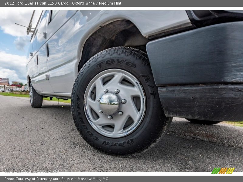 Oxford White / Medium Flint 2012 Ford E Series Van E150 Cargo