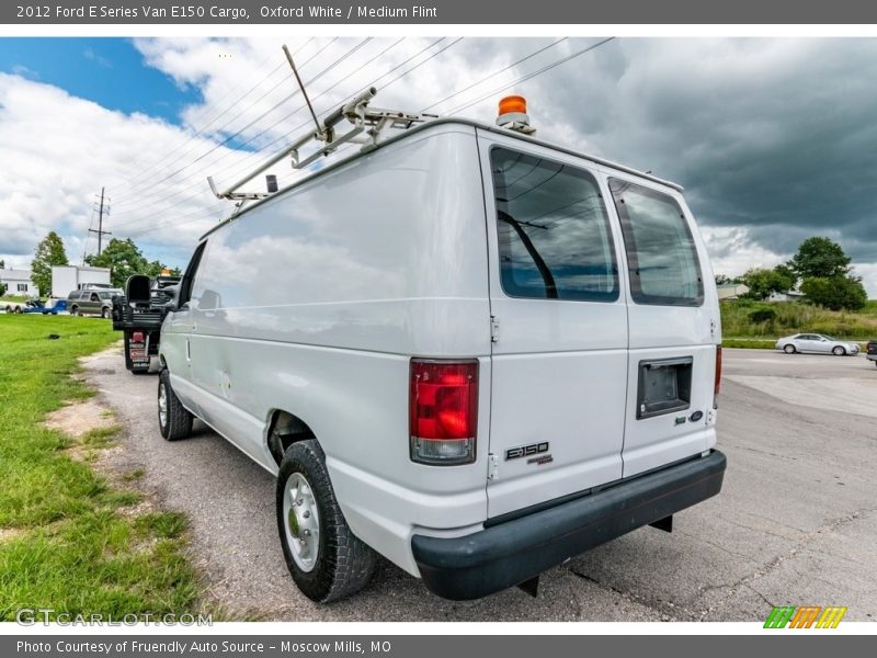 Oxford White / Medium Flint 2012 Ford E Series Van E150 Cargo