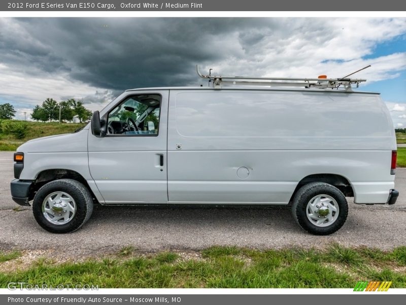 Oxford White / Medium Flint 2012 Ford E Series Van E150 Cargo
