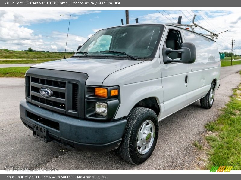 Oxford White / Medium Flint 2012 Ford E Series Van E150 Cargo