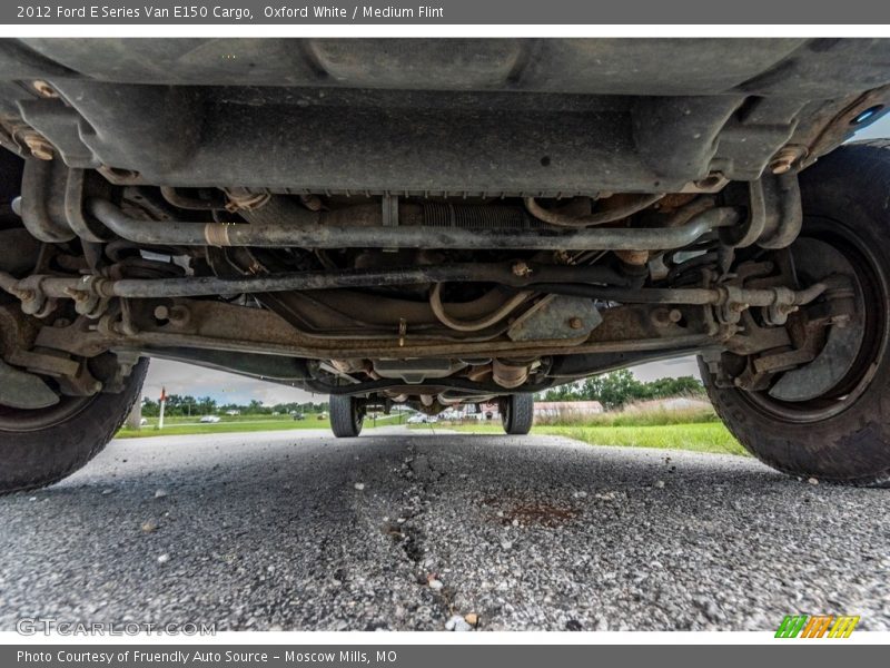 Oxford White / Medium Flint 2012 Ford E Series Van E150 Cargo