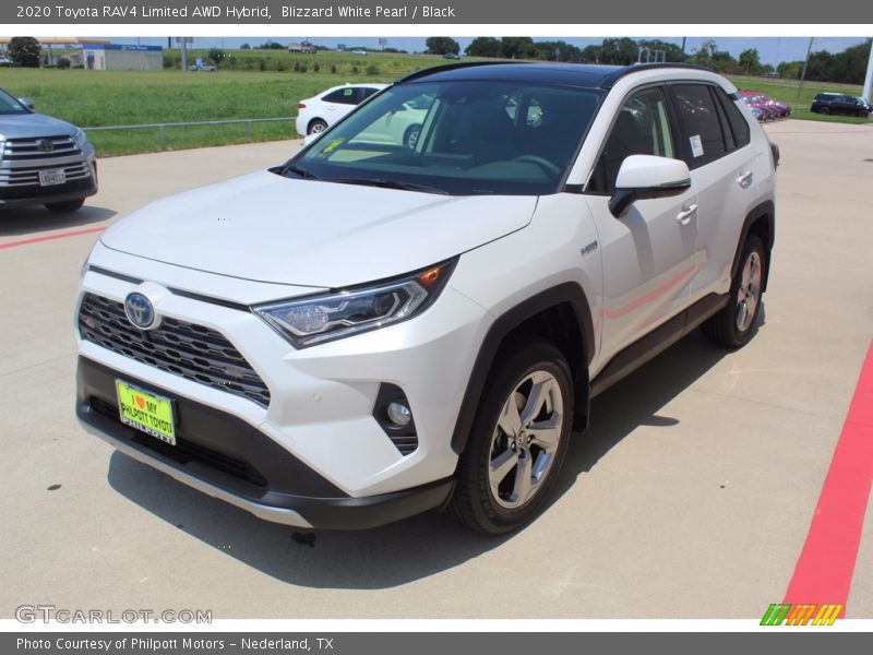 Front 3/4 View of 2020 RAV4 Limited AWD Hybrid