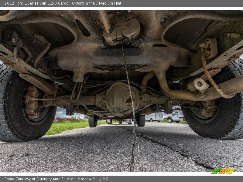 Oxford White / Medium Flint 2012 Ford E Series Van E150 Cargo