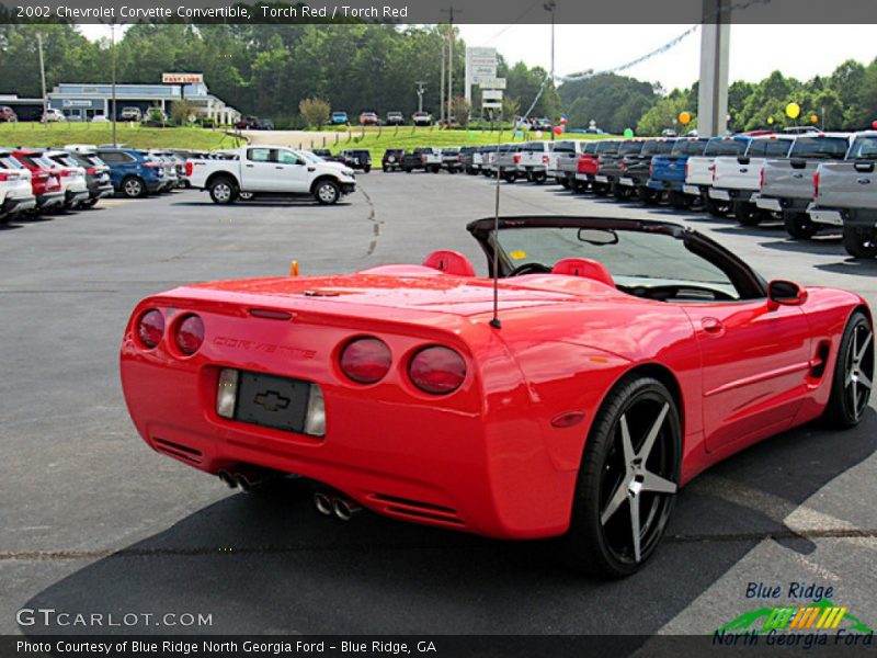 Torch Red / Torch Red 2002 Chevrolet Corvette Convertible