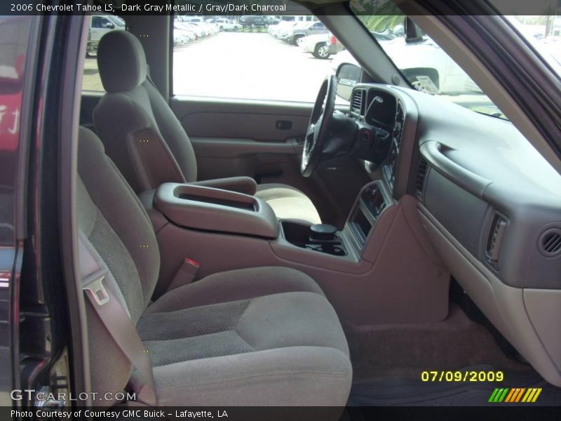 Dark Gray Metallic / Gray/Dark Charcoal 2006 Chevrolet Tahoe LS