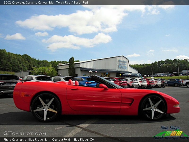 Torch Red / Torch Red 2002 Chevrolet Corvette Convertible