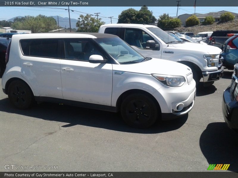  2016 Soul EV Clear White