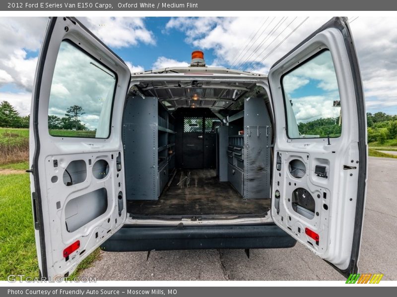 Oxford White / Medium Flint 2012 Ford E Series Van E150 Cargo