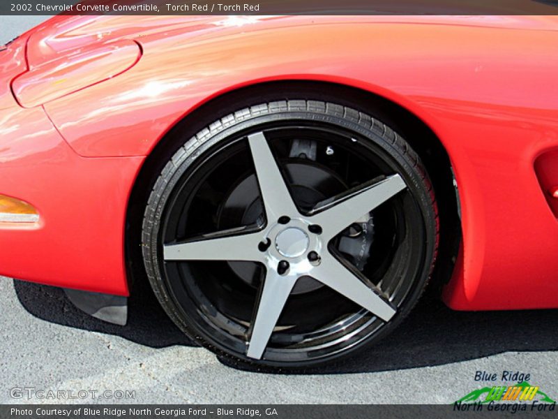 Torch Red / Torch Red 2002 Chevrolet Corvette Convertible