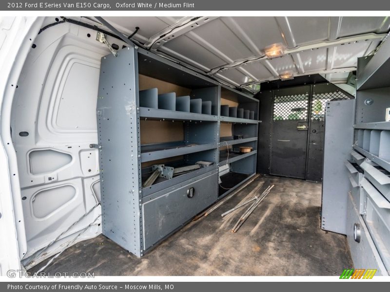 Oxford White / Medium Flint 2012 Ford E Series Van E150 Cargo