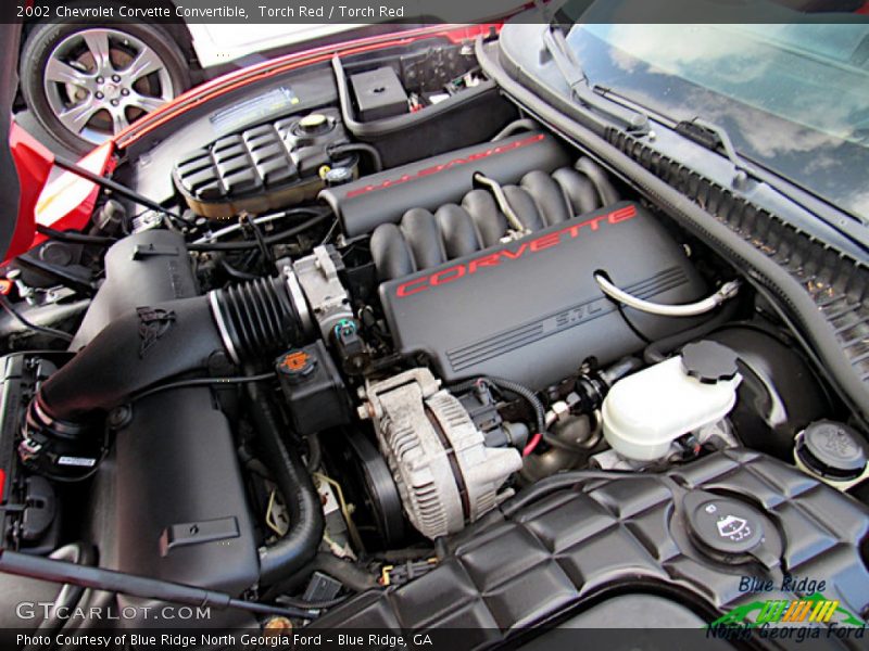 Torch Red / Torch Red 2002 Chevrolet Corvette Convertible