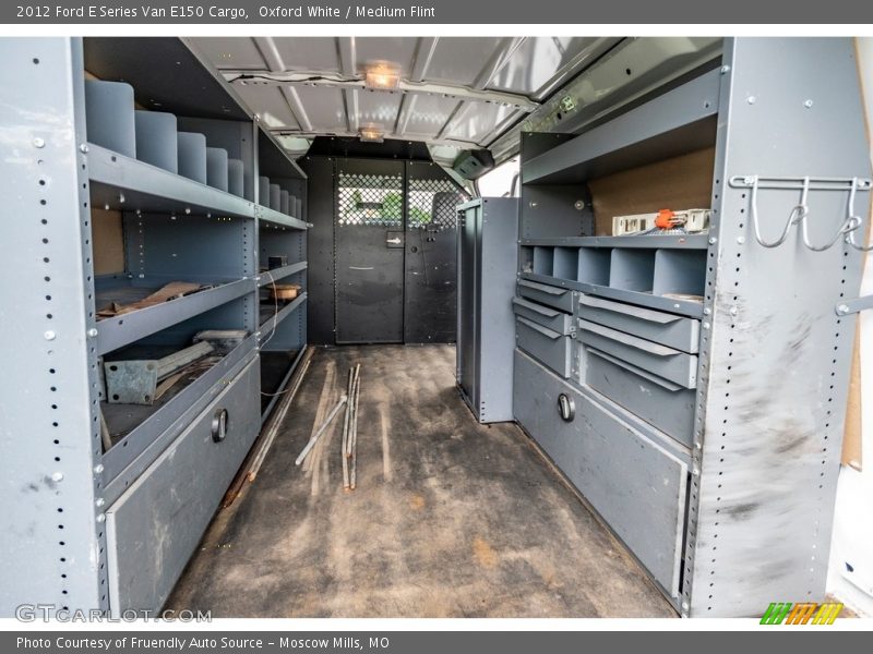Oxford White / Medium Flint 2012 Ford E Series Van E150 Cargo