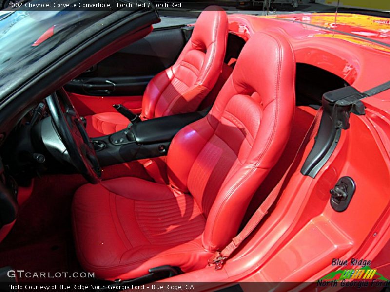 Torch Red / Torch Red 2002 Chevrolet Corvette Convertible