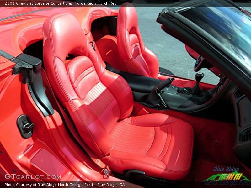 Torch Red / Torch Red 2002 Chevrolet Corvette Convertible