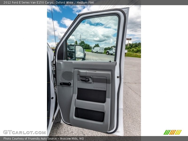 Oxford White / Medium Flint 2012 Ford E Series Van E150 Cargo