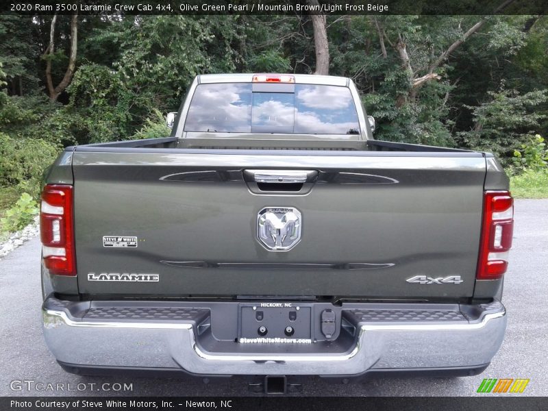 Olive Green Pearl / Mountain Brown/Light Frost Beige 2020 Ram 3500 Laramie Crew Cab 4x4