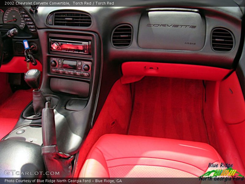 Torch Red / Torch Red 2002 Chevrolet Corvette Convertible