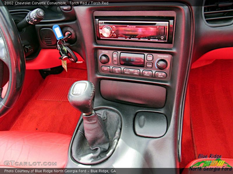 Torch Red / Torch Red 2002 Chevrolet Corvette Convertible