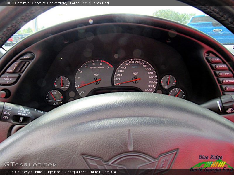 Torch Red / Torch Red 2002 Chevrolet Corvette Convertible