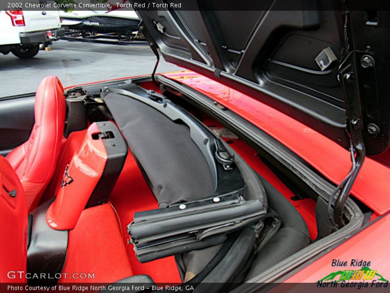 Torch Red / Torch Red 2002 Chevrolet Corvette Convertible