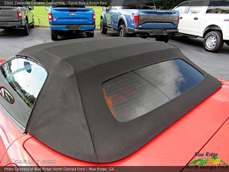 Torch Red / Torch Red 2002 Chevrolet Corvette Convertible