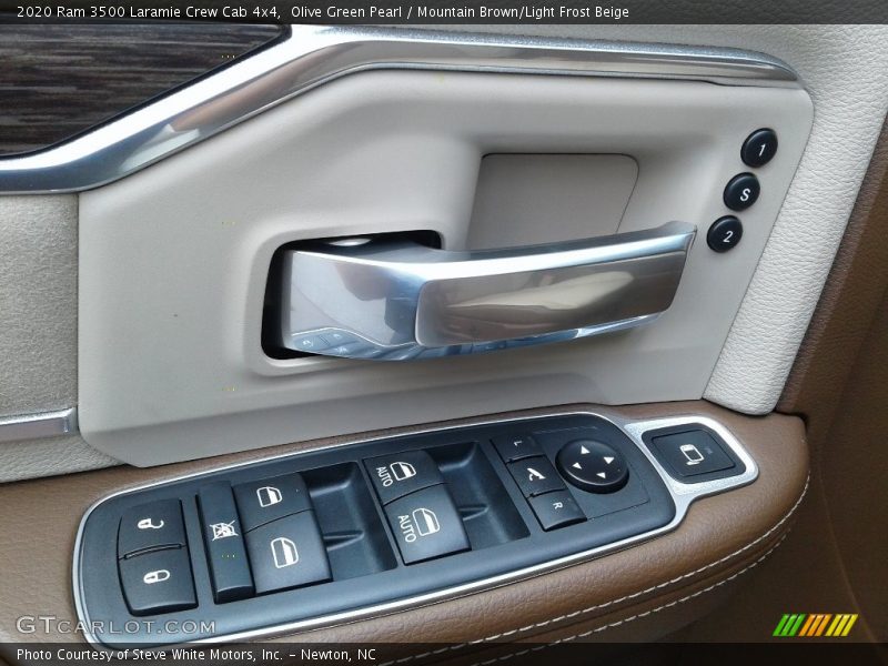 Controls of 2020 3500 Laramie Crew Cab 4x4