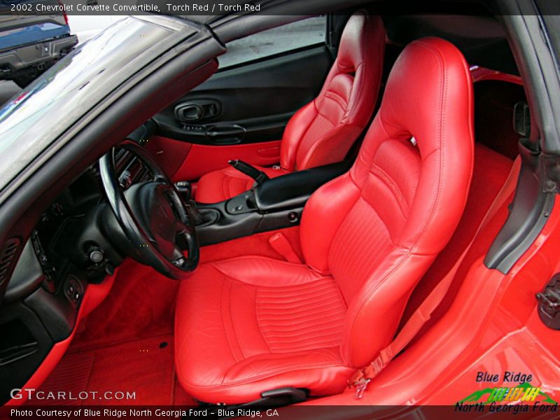 Torch Red / Torch Red 2002 Chevrolet Corvette Convertible
