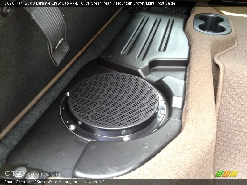 Olive Green Pearl / Mountain Brown/Light Frost Beige 2020 Ram 3500 Laramie Crew Cab 4x4