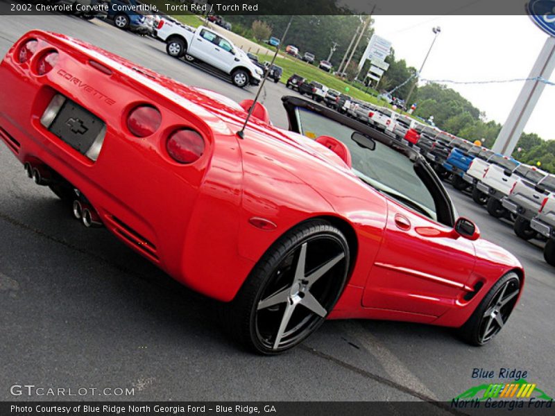 Torch Red / Torch Red 2002 Chevrolet Corvette Convertible