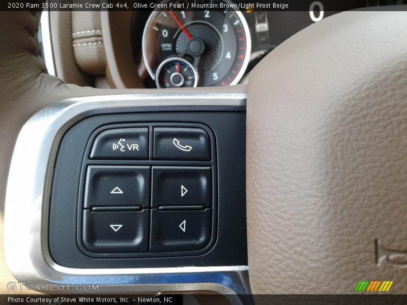  2020 3500 Laramie Crew Cab 4x4 Steering Wheel