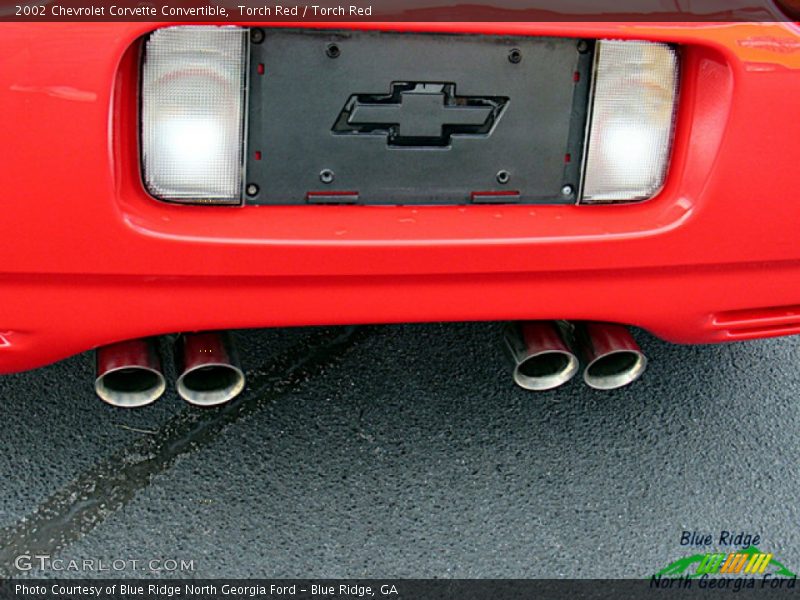 Torch Red / Torch Red 2002 Chevrolet Corvette Convertible