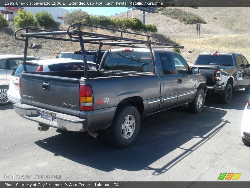 Light Pewter Metallic / Graphite 1999 Chevrolet Silverado 1500 LT Extended Cab 4x4