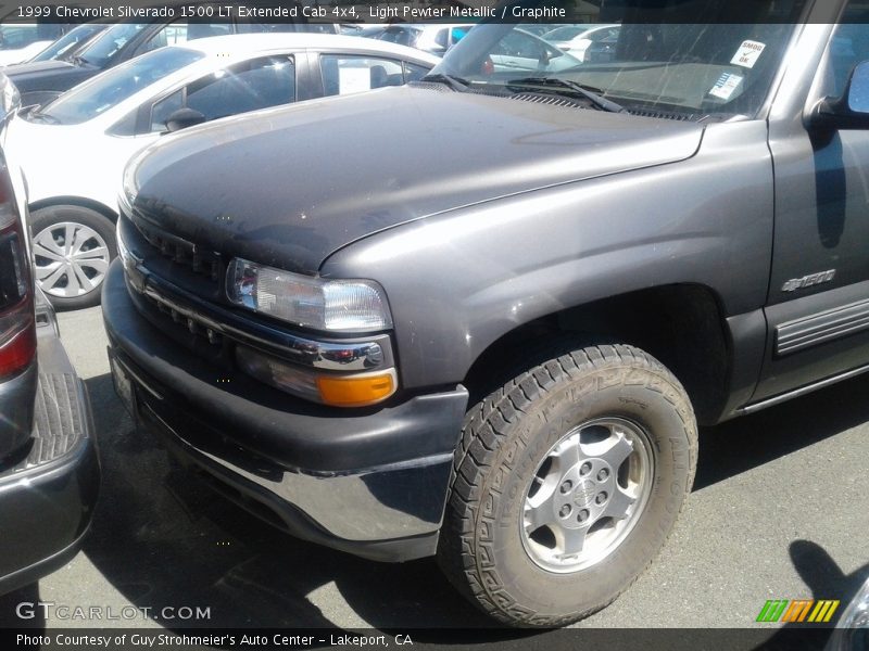 Light Pewter Metallic / Graphite 1999 Chevrolet Silverado 1500 LT Extended Cab 4x4