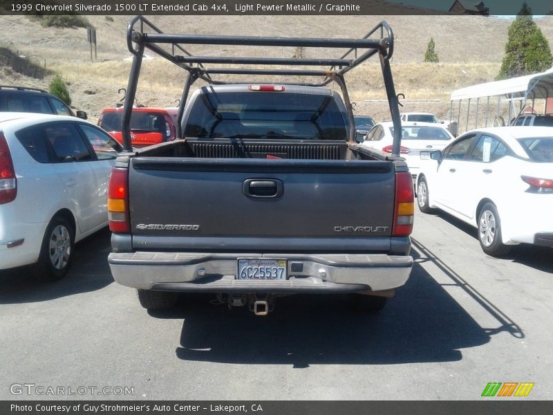 Light Pewter Metallic / Graphite 1999 Chevrolet Silverado 1500 LT Extended Cab 4x4