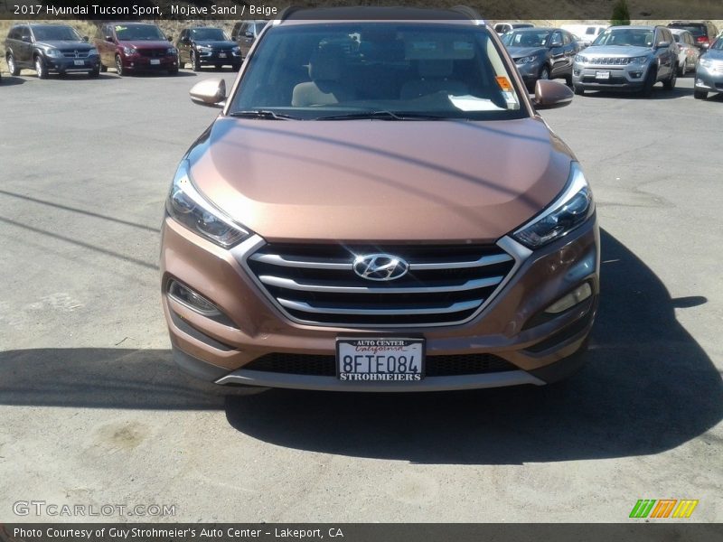 Mojave Sand / Beige 2017 Hyundai Tucson Sport