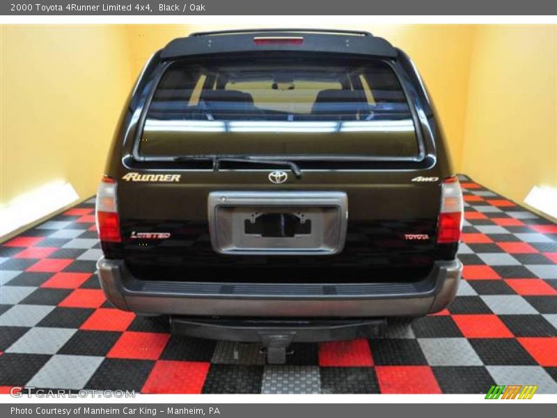 Black / Oak 2000 Toyota 4Runner Limited 4x4