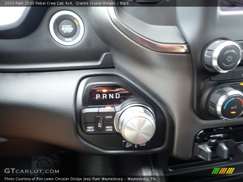 Granite Crystal Metallic / Black 2020 Ram 1500 Rebel Crew Cab 4x4