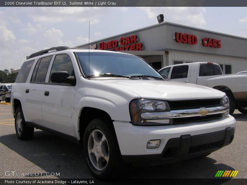 Summit White / Light Gray 2006 Chevrolet TrailBlazer EXT LS